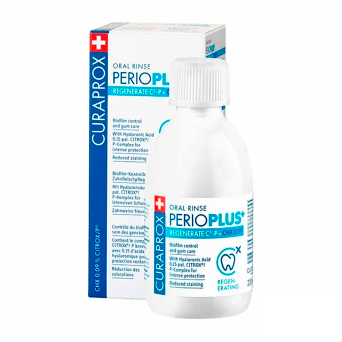 PERIOPLUS RENEGERATE ENJUAGUE BUCAL CURAPROX