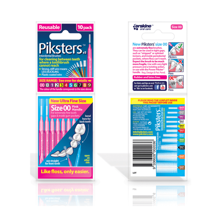 Cepillo Interdental Sachet 10 un. | Piksters