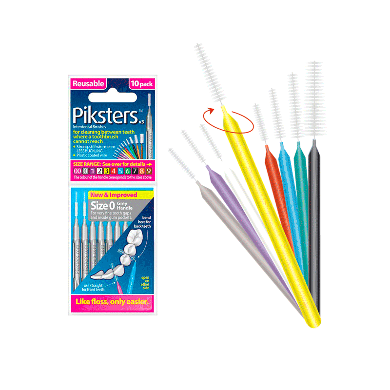 Cepillo Interdental Sachet 10 un. | Piksters