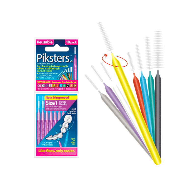 Cepillo Interdental Sachet 10 un. | Piksters