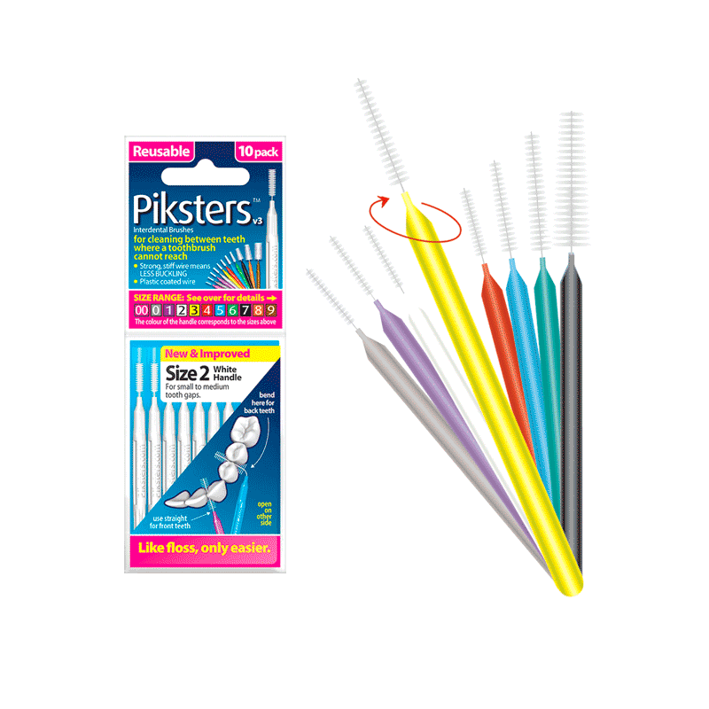 Cepillo Interdental Sachet 10 un. | Piksters