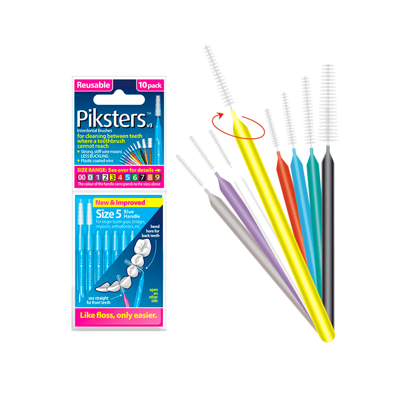 Cepillo Interdental Sachet 10 un. | Piksters