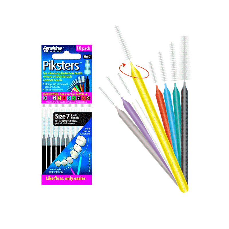 Cepillo Interdental Sachet 10 un. | Piksters