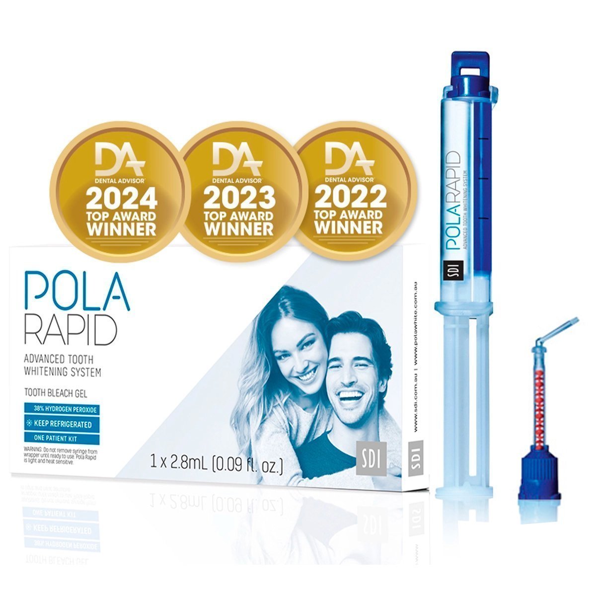BLANQUEAMIENTO POLA RAPID 38% SDI