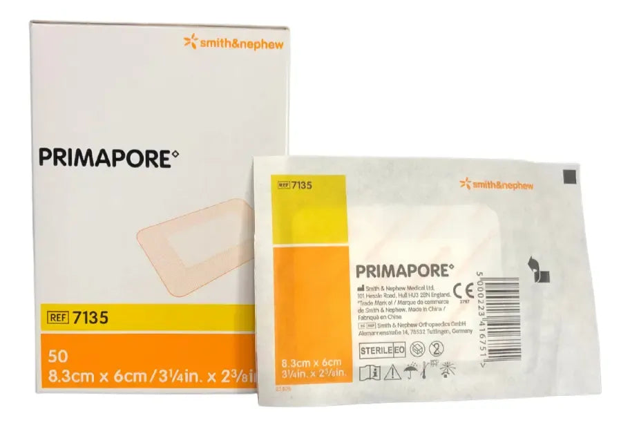 Apósito Adhesivo Primapore 8,3x6 cm — Smith & Nephew (REF 7135)
