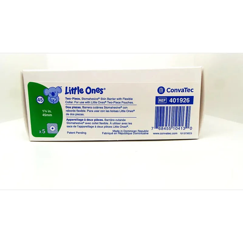 Placa Flexible Pediátrica de Ostomía Little Ones 45 mm – Convatec – 401926