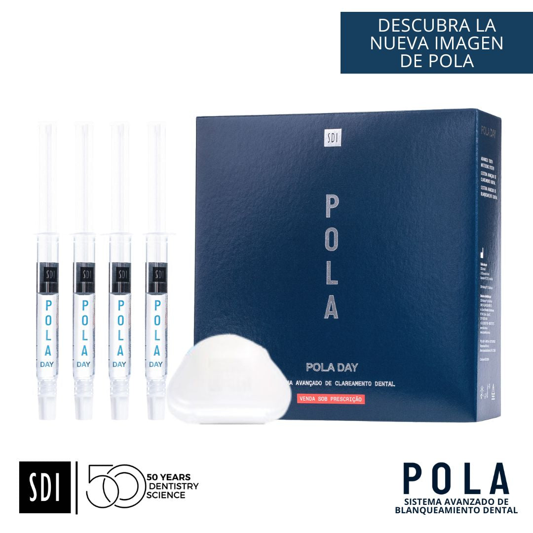 SDI Pola Day – Blanqueamiento Dental Peróxido de Hidrogeno 7,5% Kit 1 Paciente.