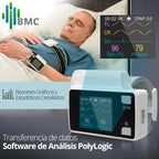 Polígrafo del Sueño BMC PolyWatch YH-600B Pro | Diagnóstico Domiciliario de Apnea