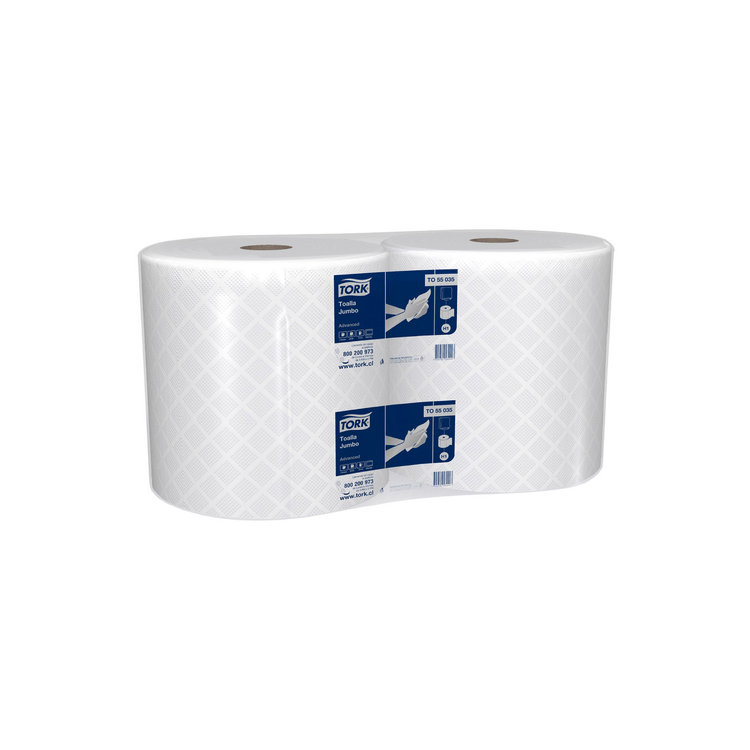Toalla de Papel Tork Advance 2 Rollos 200 m Doble Hoja - Imagen 1