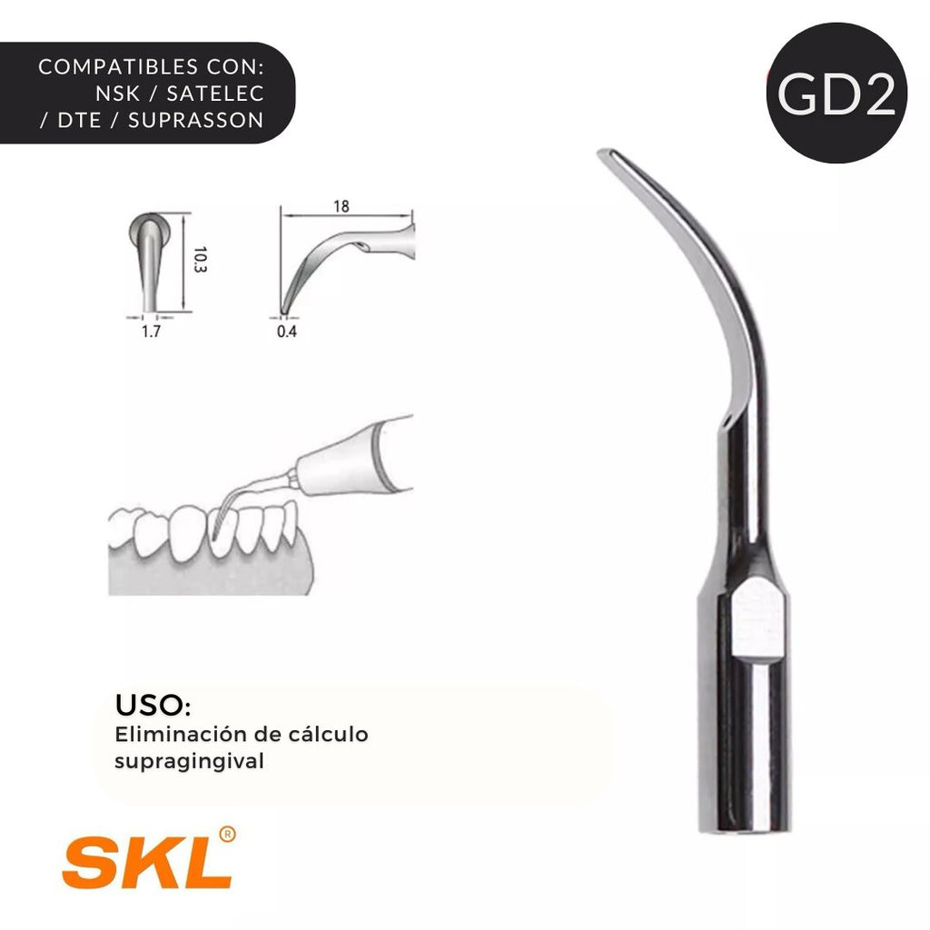 SKL – Puntas Ultrasonido (NSK / SATELEC / DTE / SUPRASSON)