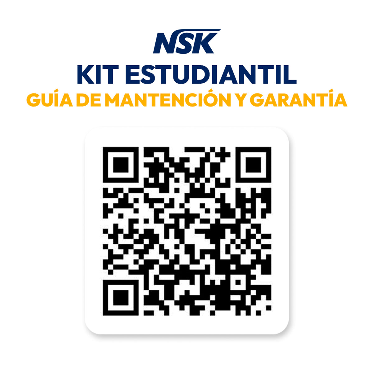 KIT ROTATORIO PARA ESTUDIANTES NSK 4 PIEZAS NSK