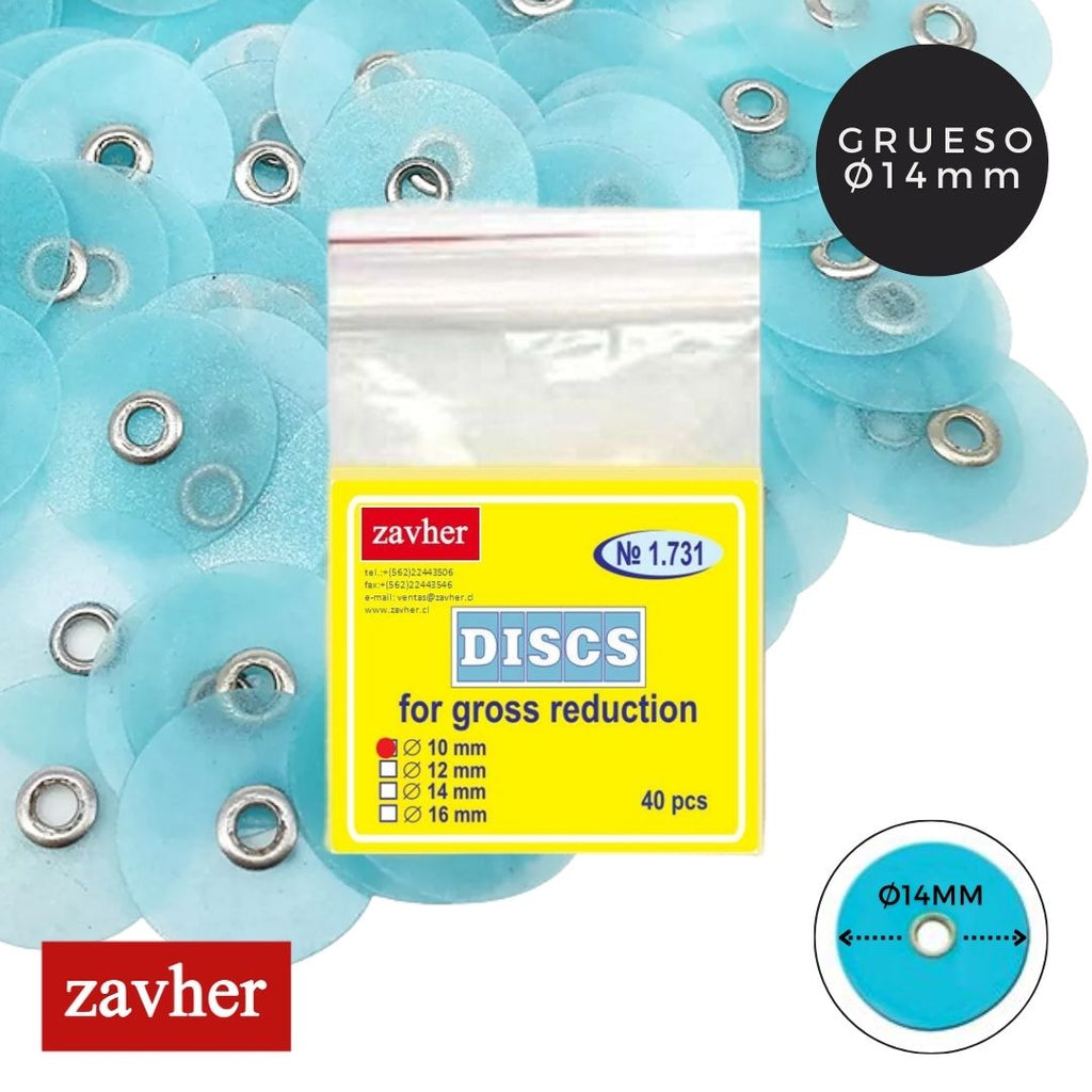 Discos Pulido Gruesos 14mm