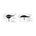 Reservorio Convertible Integra® Base Plana