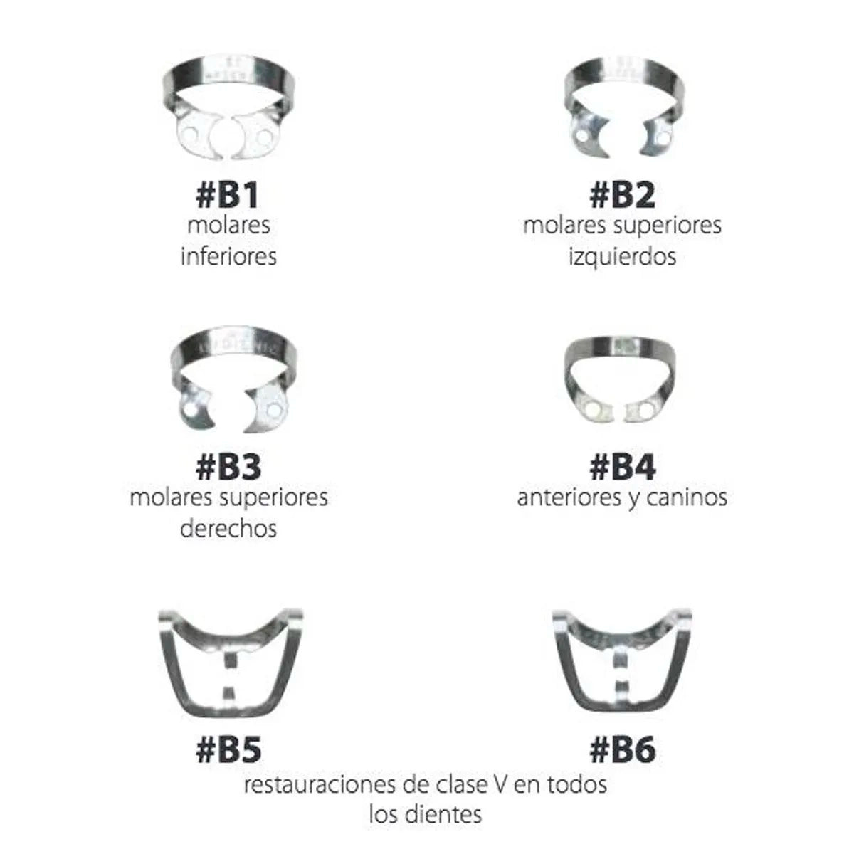 SET DE CLAMPS BRINKER HYGENIC