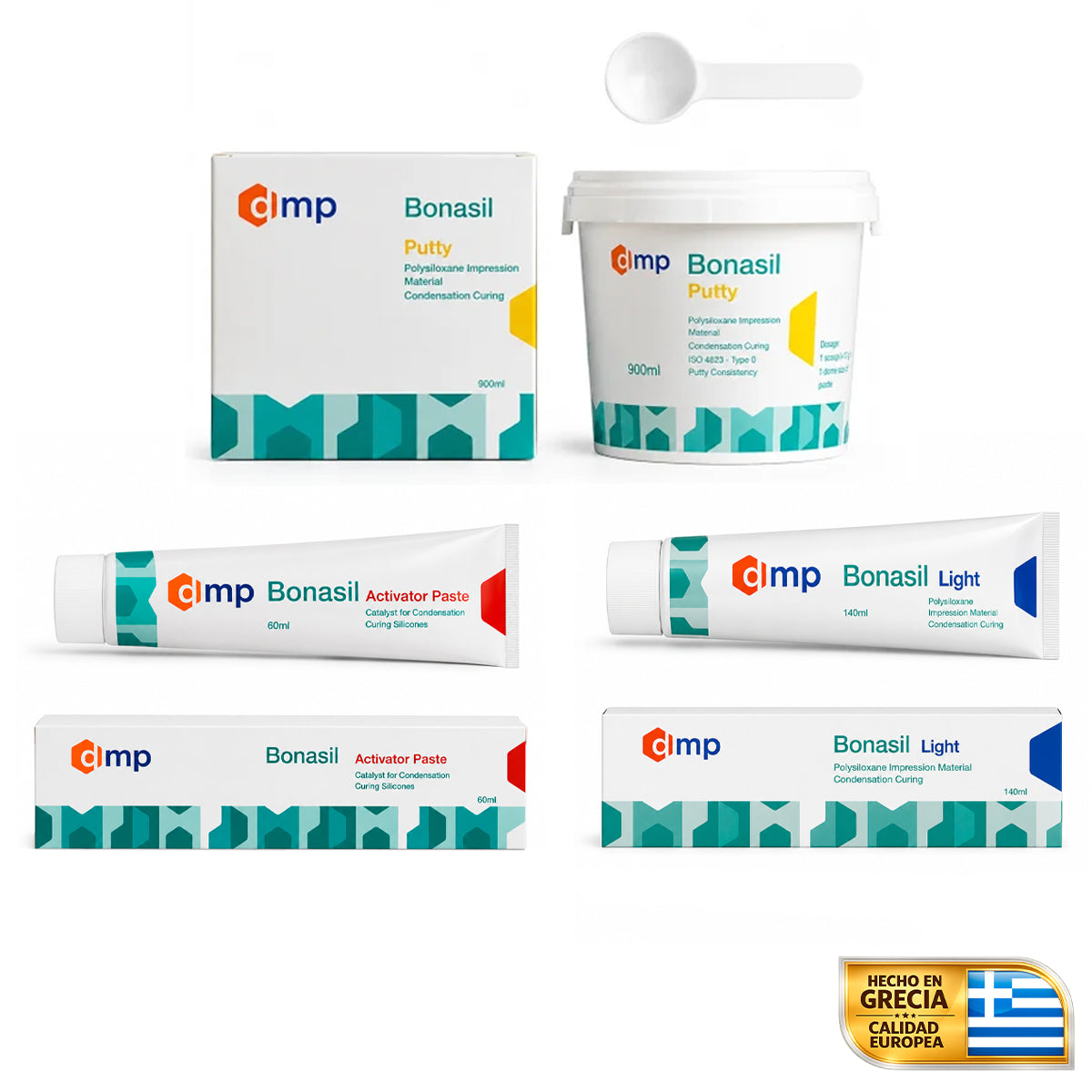 SILICONA BONASIL DMP KIT (PESADA+LIVIANA+ACTIVADOR)
