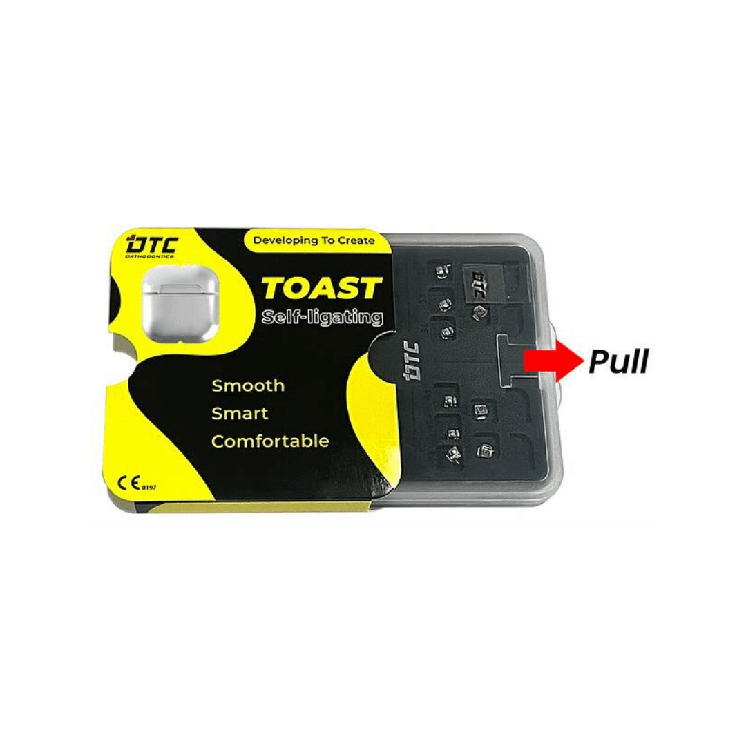Kit Bracket Autoligado Pasivo MBT .022 TOAST | DTC