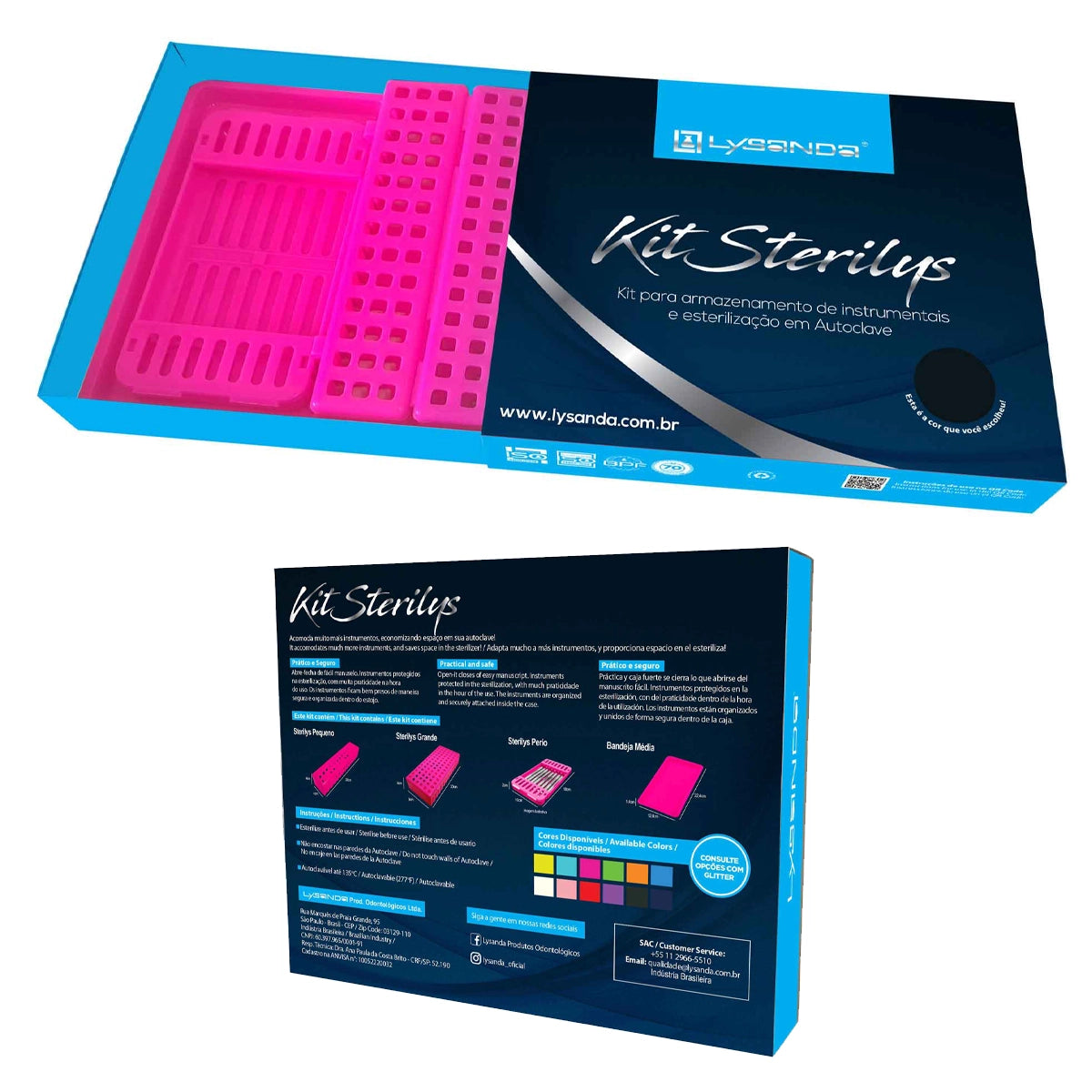 KIT PARA ESTERILIZACIÓN STERILYS LYSANDA