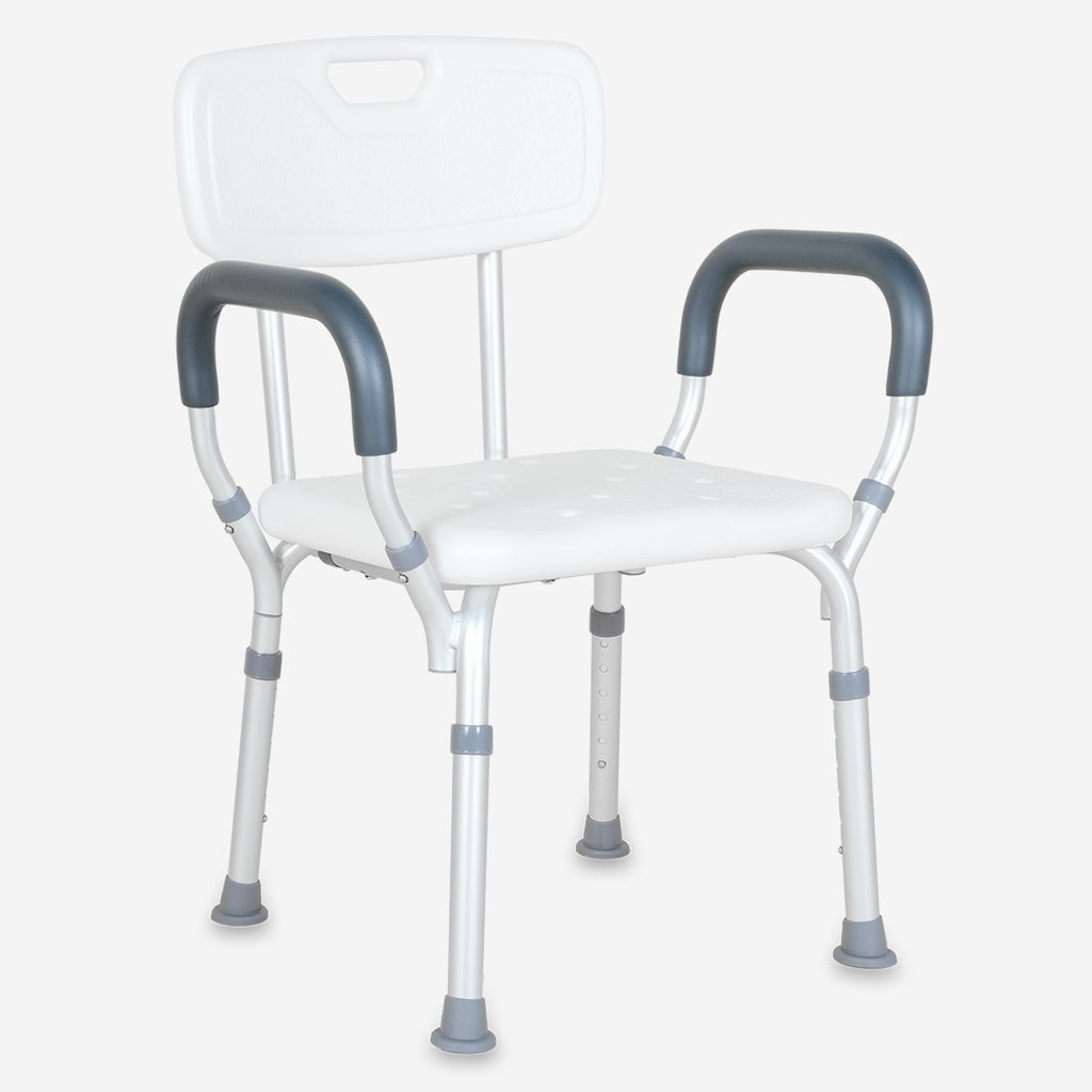 Silla de Ducha con Apoya Brazos 2.0