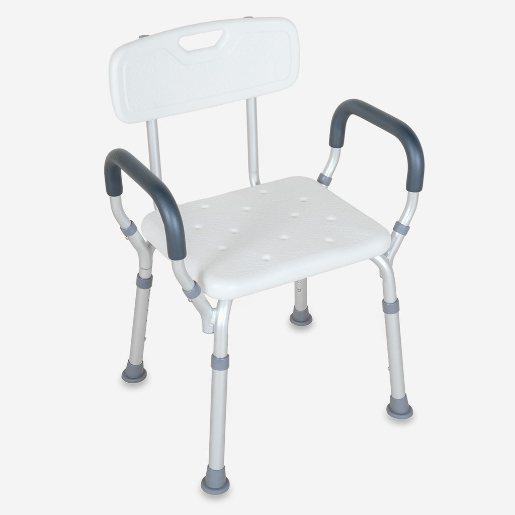 Silla de Ducha con Apoya Brazos 2.0