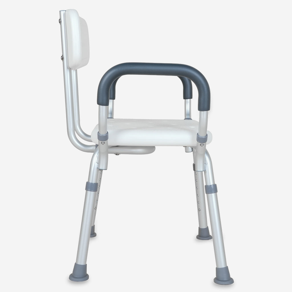 Silla de Ducha con Apoya Brazos 2.0