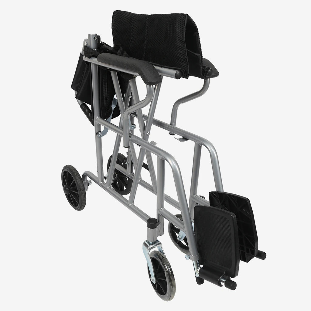 Silla de Ruedas de Transporte - Geriátrica Premium