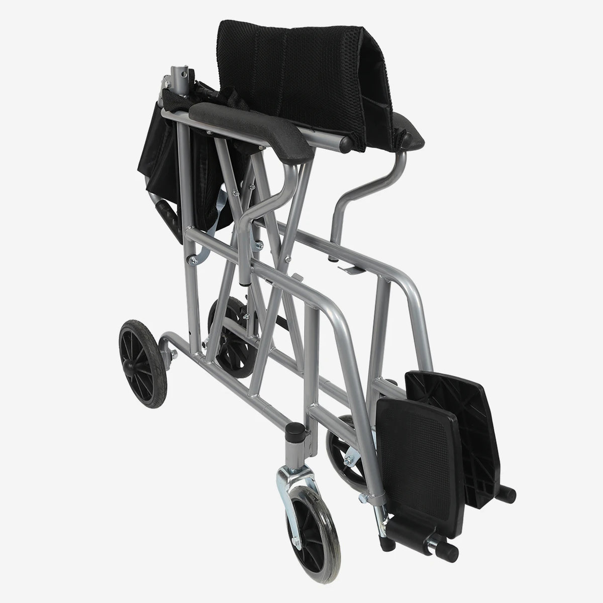 Silla de Ruedas de Transporte - Geriátrica Premium