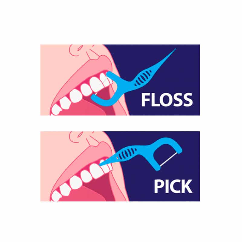Flosser Supa Grip (30 un.) | Piksters