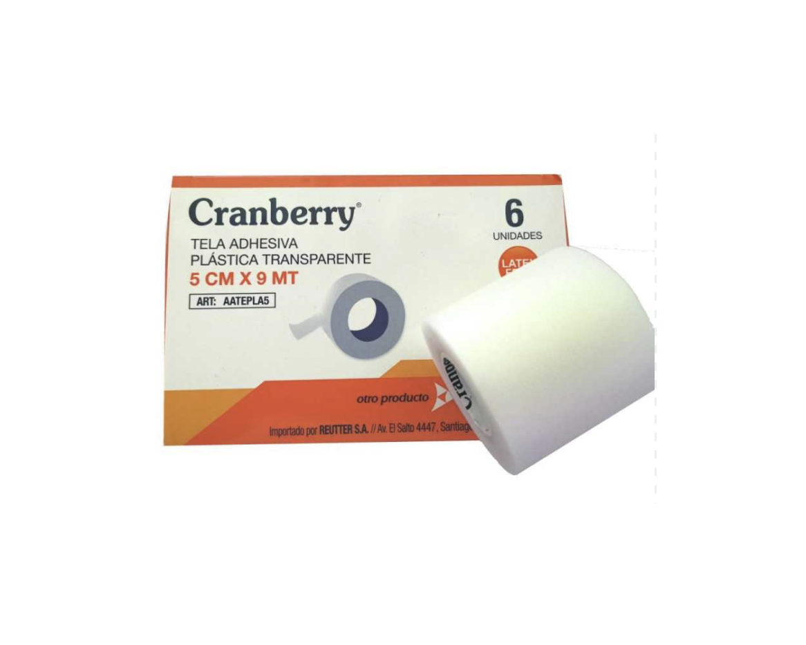 Telas adhesivas macrporosa plastica 5cm
