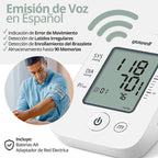 Toma Presión Yuwell YE660D con Voz + Bzte Adulto y Pediátrico