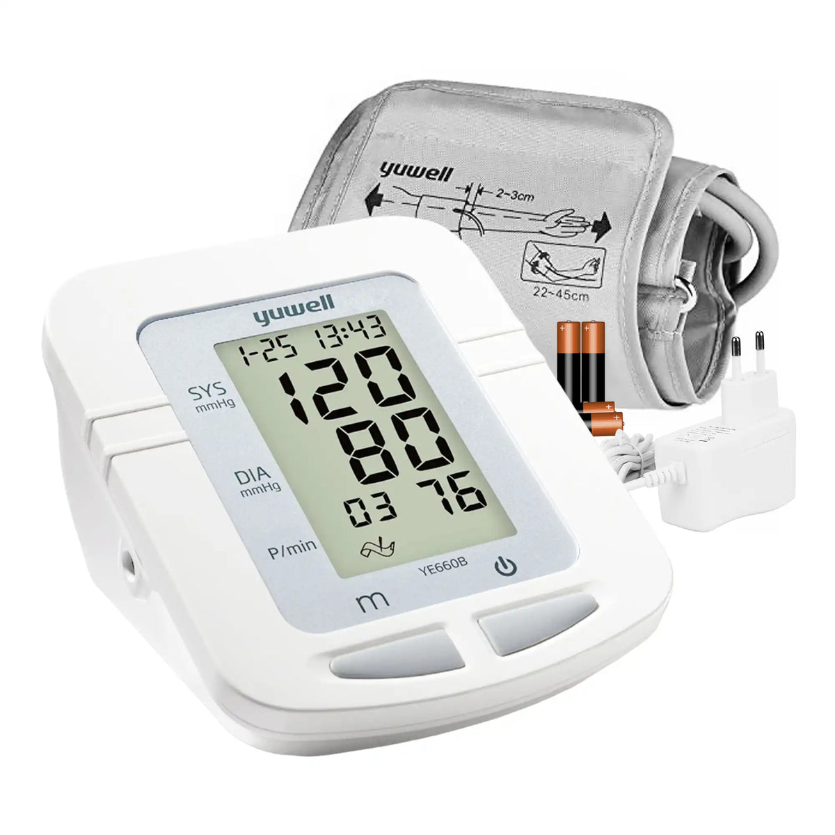 Toma Presión Yuwell YE660B