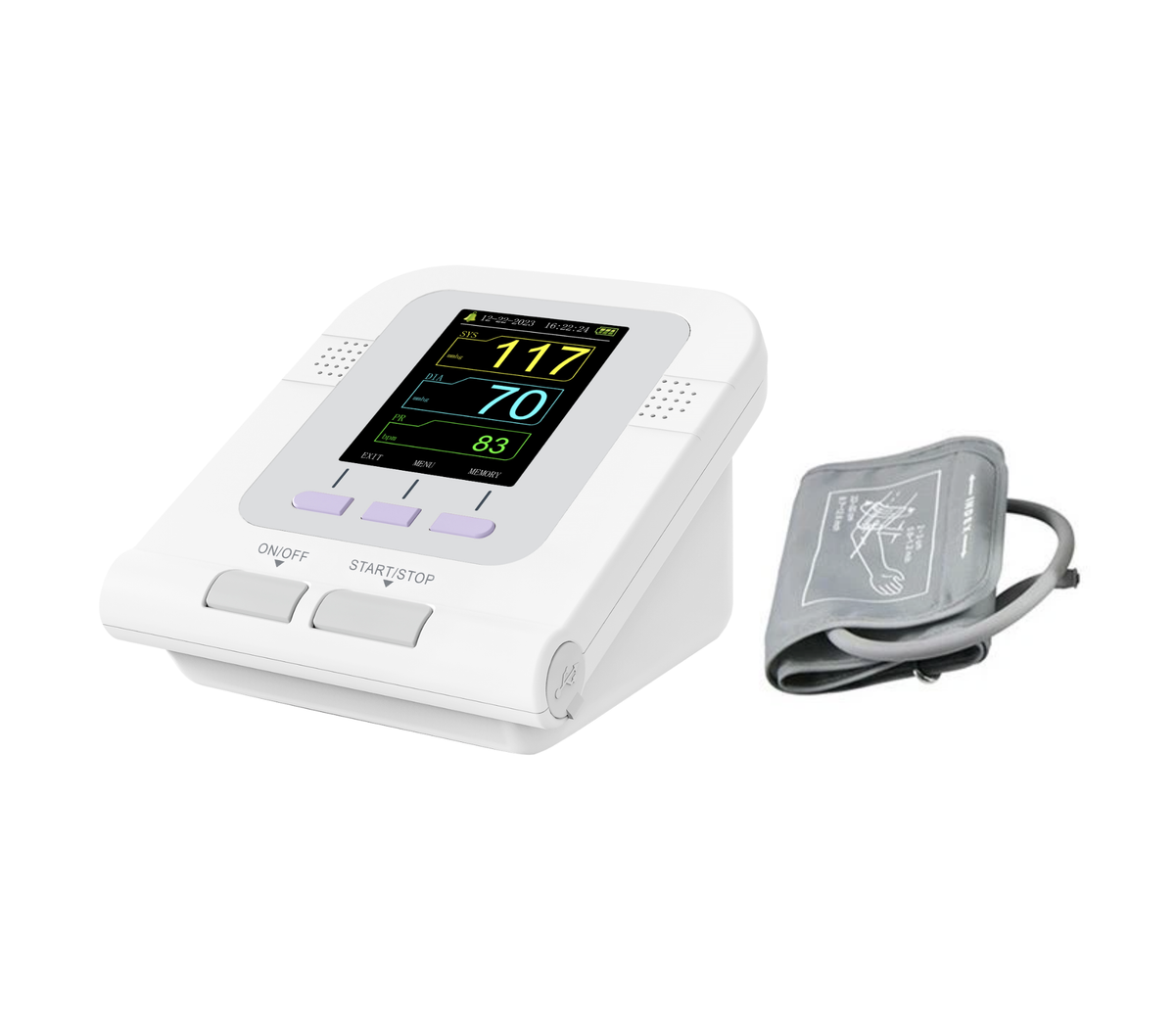 Tomador Presión Monitor de Presión Arterial Digital Contec 08A