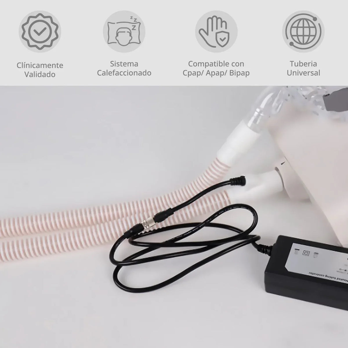 Tubo CPAP Calefaccionado Universal
