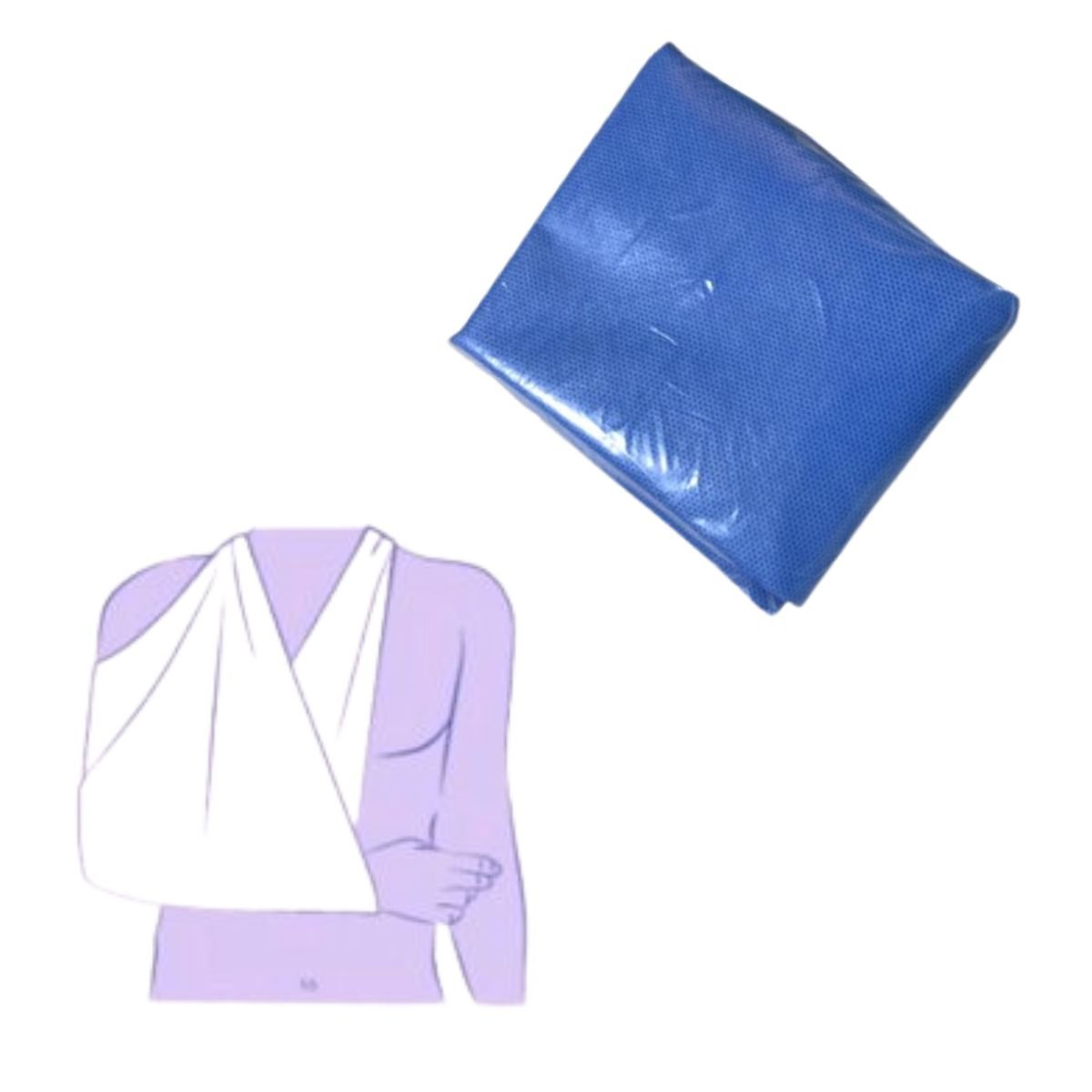 Venda Triangular Azul - tubotiquin.cl