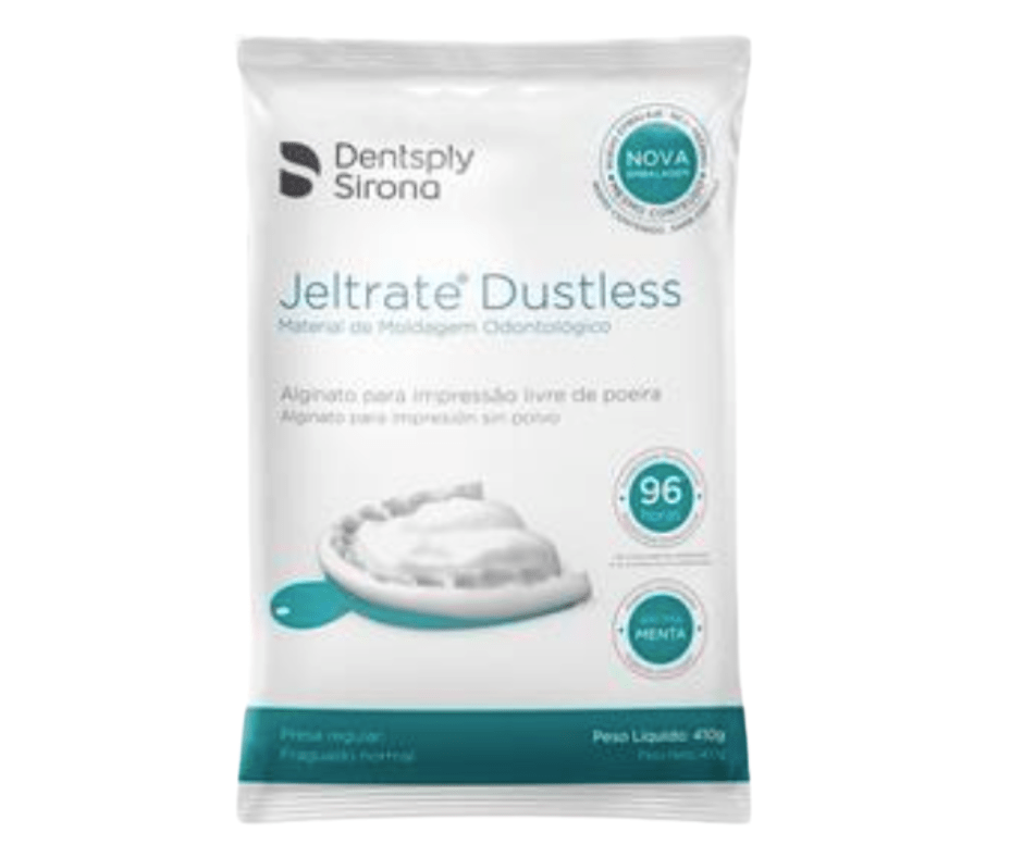 Alginato Jeltrate Dustless (celeste) 410g - Dentsply1