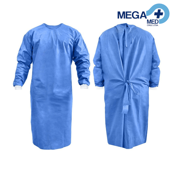BATA QUIRURGICA ESTERIL PUÑO/TEJIDO L/XL X UN1