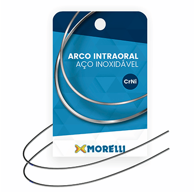 Arco intraoral redondo acero Crni - Morelli1