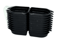 CAJA PORTA PLANOS LYSANDA NEGRA PAQUETE 10 UND O POR UND1