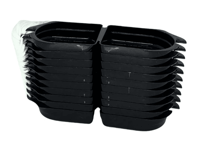 CAJA PORTA PLANOS LYSANDA NEGRA PAQUETE 10 UND O POR UND1