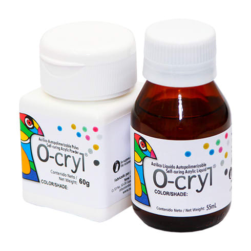 Acrílico O-cryl® Autopolimerizable Ortodoncia1
