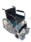 SILLA DE RUEDAS CROMADA DELTA PLUS1