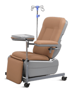 SILLON CLINICO MANUAL 2 FUNCIONES C/PORTA SUERO2