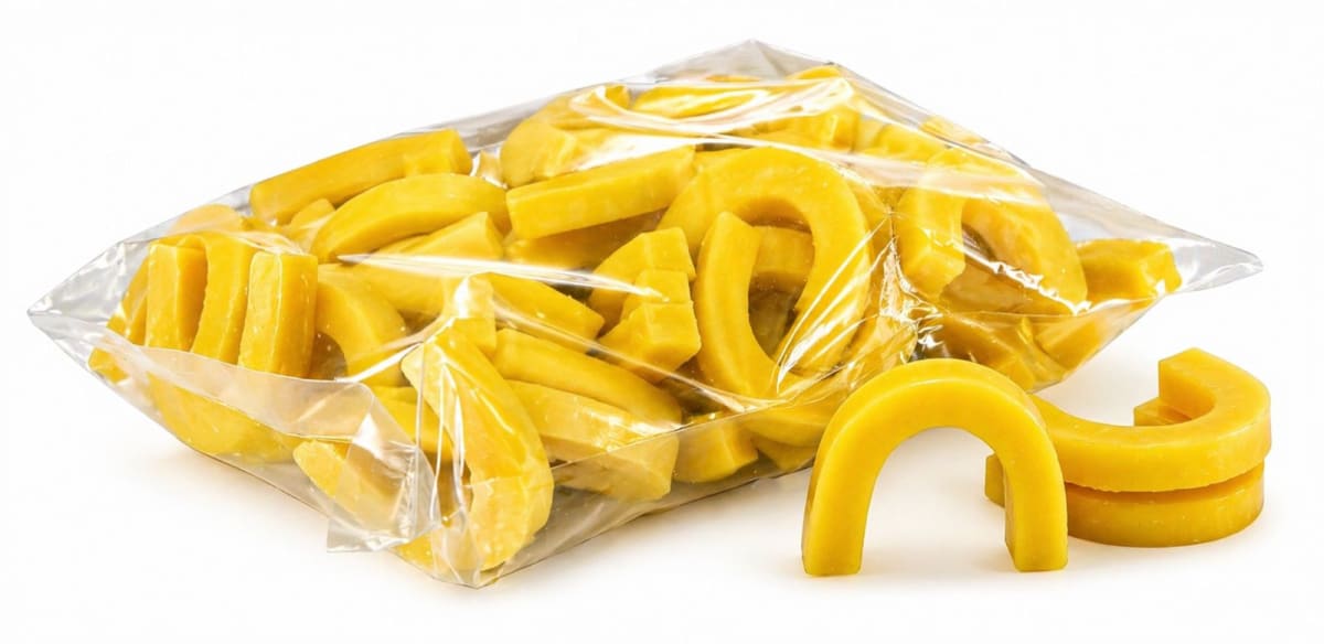 Rodete de cera amarillo Michydent2