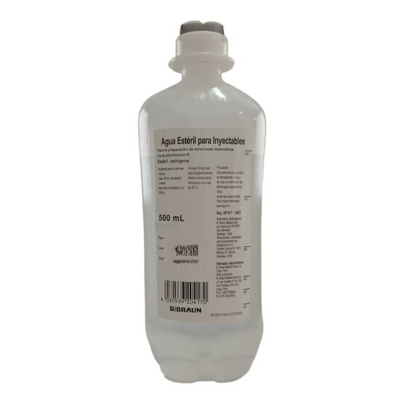 Agua Bidestilada Inyectable 1000ml - BBraun