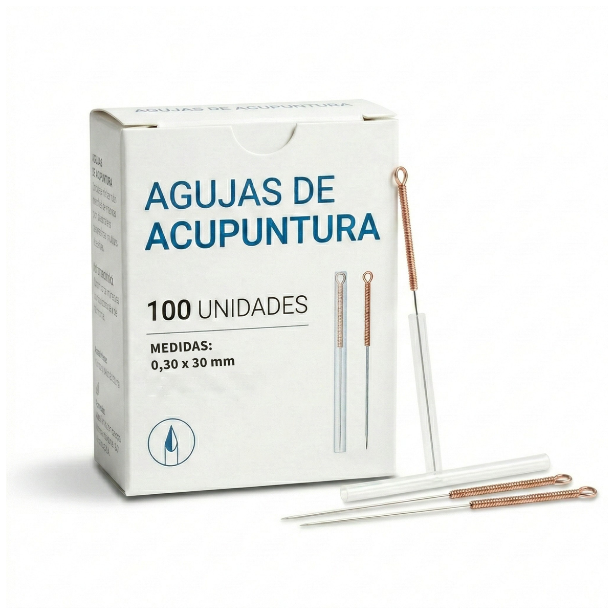 Aguja Acupuntura 0,30*30 mm