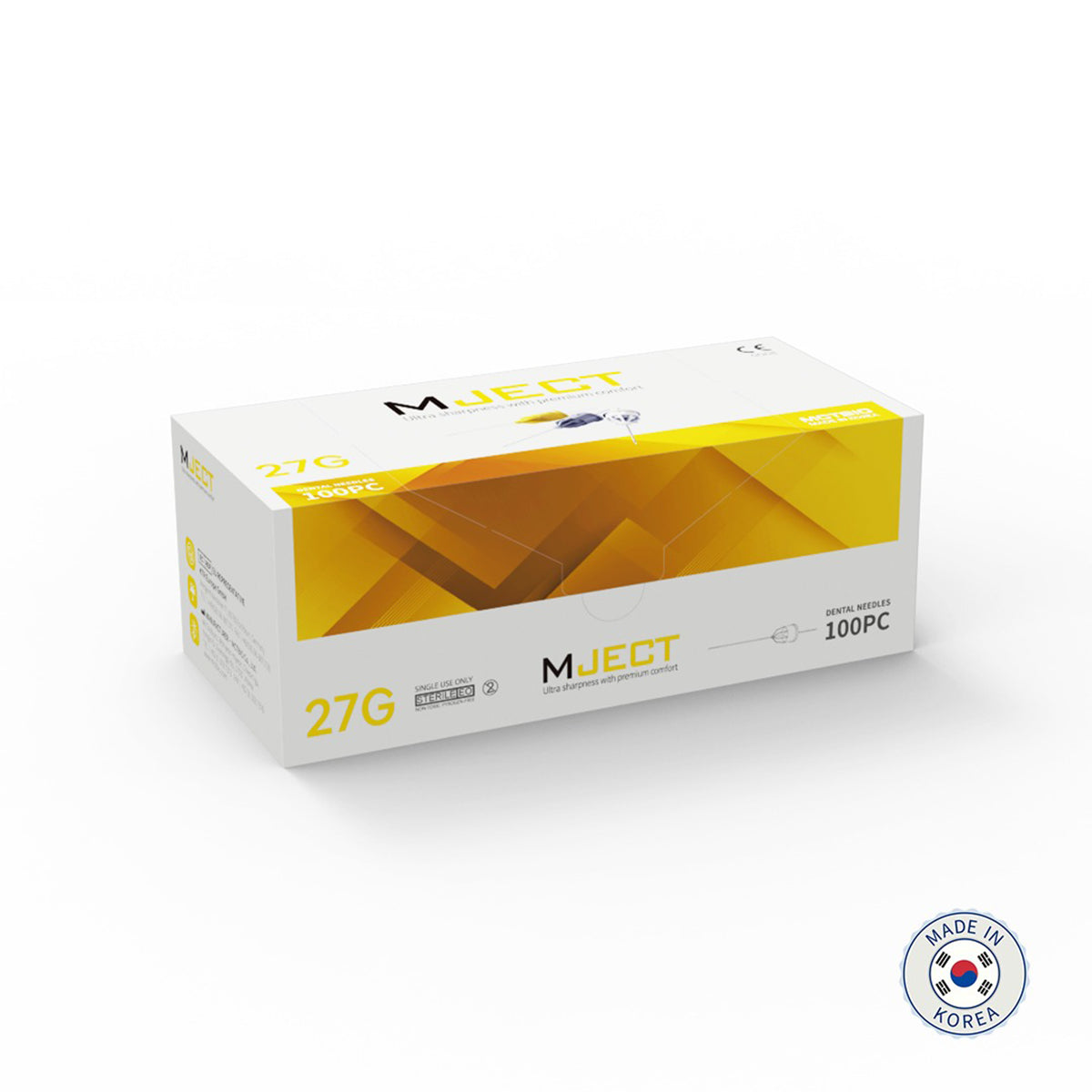 agujas mject 27g