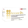 Anestesia Isocaine 3% (mepivacaine) Novocol 50 Tubos NOVOCOL