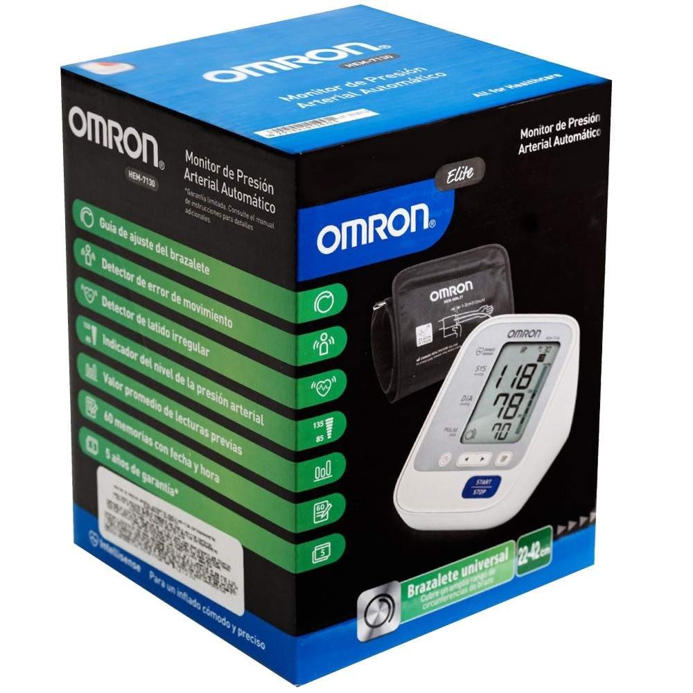Aparato Presión Digital Brazo HEM-7130 Omron