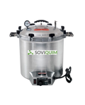 Autoclave Electrico. 39 litros. utiles 25.8 litros. 240 Volts. . 50/60 hz. 1650 Watts. 6.88A base opcional