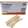 baja lengua de madera cranberry