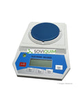 Balanza digital electrónica 3000 gr/0,1 , Plato circular Ø 130mm. Display LCD con transformador y opción pilas